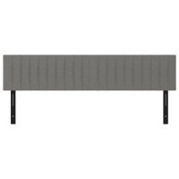 vidaXL Headboards 2 pcs Dark Gray 31.5