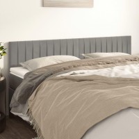 vidaXL Headboards 2 pcs Light Gray 31.5