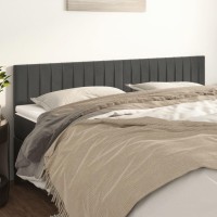 vidaXL Headboards 2 pcs Dark Gray 35.4