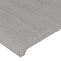 vidaXL Headboards 2 pcs Light Gray 39.4