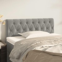 vidaXL Headboard Light Gray 39.4