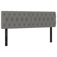 vidaXL Headboards 2 pcs Dark Gray 31.5