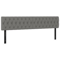 vidaXL Headboards 2 pcs Dark Gray 35.4