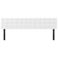 vidaXL Headboards 2 pcs White 35.4