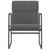 Vidaxl Lounge Chair Dark Gray 21.7X25.2X31.5 Fabric