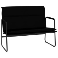 Vidaxl Bench Black 39.4X25.2X31.5 Faux Leather