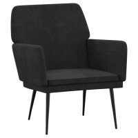 vidaXL Armchair Black 24.4