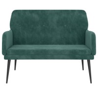 vidaXL Bench Dark Green 42.5