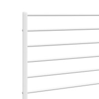 vidaXL Metal Headboard White 76