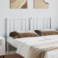 vidaXL Metal Headboard White 53.1