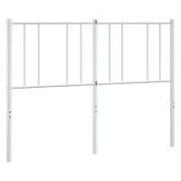 vidaXL Metal Headboard White 59.1