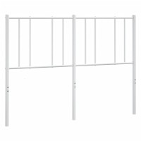 vidaXL Metal Headboard White 59.1