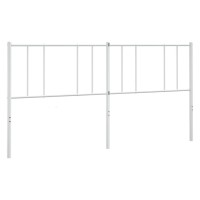 vidaXL Metal Headboard White 70.9