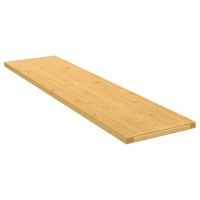 Vidaxl Wall Shelf 31.5X7.9X0.6 Bamboo