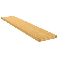 Vidaxl Wall Shelf 39.4X7.9X1.6 Bamboo