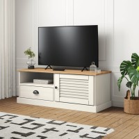 vidaXL TV Stand VIGO White 41.7