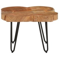 Vidaxl Coffee Table 14.2 4 Trunks Solid Wood Acacia