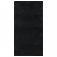 Vidaxl Shaggy Rug Black 4'X6' Polyester