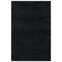 Vidaxl Shaggy Rug Black 8'X11' Polyester