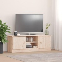 Vidaxl Tv Stand Alta 44.1X13.8X16.1 Solid Wood Pine