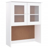 Vidaxl Dresser Top Alta White 30.3X11.8X36.2 Solid Wood Pine