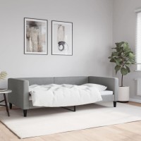 vidaXL Day Bed Light Gray 39.4