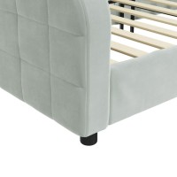 vidaXL Day Bed Light Gray 39.4