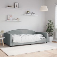 vidaXL Day Bed Light Gray 39.4