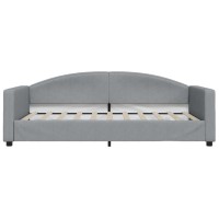 vidaXL Day Bed Light Gray 39.4