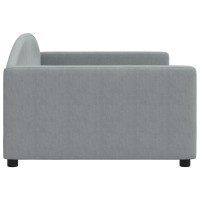 vidaXL Day Bed Light Gray 39.4