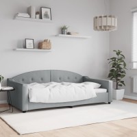 vidaXL Day Bed Light Gray 39.4