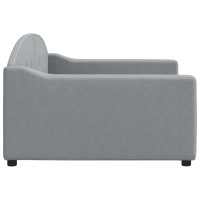 vidaXL Day Bed Light Gray 39.4