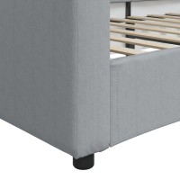 vidaXL Day Bed Light Gray 39.4