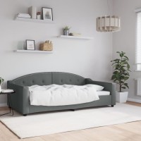 Vidaxl Day Bed Dark Gray 39.4X74.8 Fabric