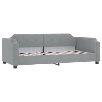 Vidaxl Day Bed Light Gray 39.4X74.8 Fabric