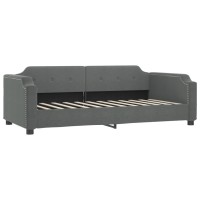 Vidaxl Day Bed Dark Gray 39.4X74.8 Fabric