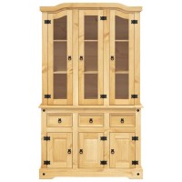 Vidaxl Highboard Corona Honey 44.1X16.9X77.2 Solid Wood Pine