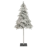 vidaXL Artificial Christmas Tree with Flocked Snow 70.9