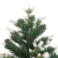 vidaXL Artificial Hinged Christmas Tree with Flocked Snow 59.1