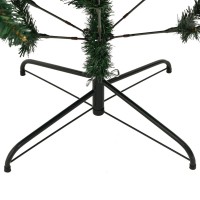 vidaXL Artificial Hinged Christmas Tree with Stand 59.1