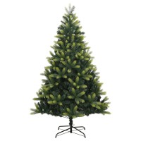 vidaXL Artificial Hinged Christmas Tree with Stand 70.9