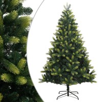 vidaXL Artificial Hinged Christmas Tree with Stand 82.7