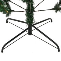 vidaXL Artificial Hinged Christmas Tree with Stand 82.7