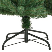 vidaXL Artificial Hinged Christmas Tree with Stand Green 82.7