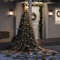 vidaXL Christmas Tree Light 320 LEDs Warm White 147.6