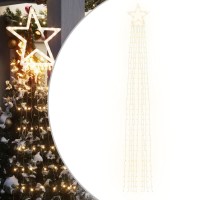 vidaXL Christmas Tree Light 320 LEDs Warm White 147.6