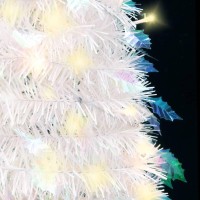 vidaXL Artificial Christmas Tree Pop-up 50 LEDs White 47.2