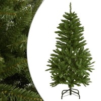 vidaXL Artificial Hinged Christmas Tree with Stand Green 59.1