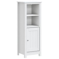 vidaXL Bathroom Cabinet BERG White 15.7