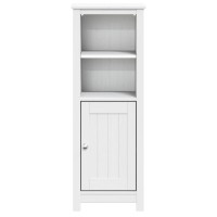 vidaXL Bathroom Cabinet BERG White 15.7